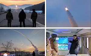 核武成護身符？疑回應美抓捕馬杜洛  金正恩親自指導高超音速導彈發射訓練