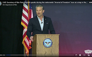 赫格塞斯：美國重建絕對軍事優勢 中俄不敢測試