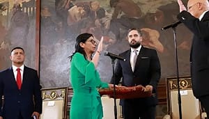 委代總統宣誓就職! 川普談石油與 「深度介入」強生 : 不會向委派地面部隊