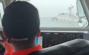 （影）中國海警船再侵金門限制水域  海巡署一對一監控強勢驅離