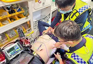 8旬翁昏迷消防到院前TCP搶命　嘉義縣首成功案例