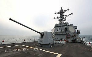 美第七艦隊證實2艘美軍艦今年首度穿越台海 共軍東部戰區高度戒備