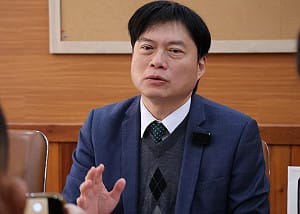 破解地方不實耳語！ 林國漳承諾「吃飯、讀冊免錢」全面延續