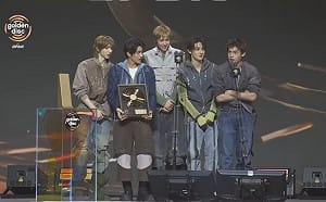 韓星雲集台北大巨蛋 CORTIS奪獎台成員中文謝歌迷