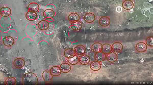 (影) 俄軍屍橫遍野照震撼曝光! 親俄部落客：烏軍「配角戰略」讓推進變送死