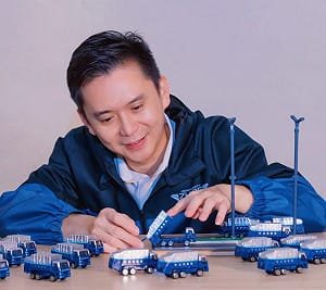 (影)頻被點名選新竹縣長  林為洲直言「對手不弱」鄭朝方：竹北的改變，大家都看得見