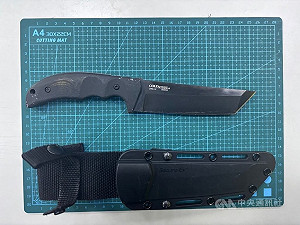 北市中正區人行道禮讓衝突　男持刀揮舞遭送辦