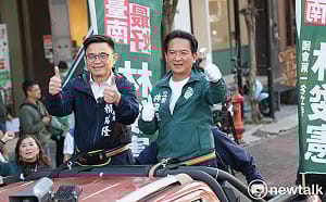 合體高雄市長參選人打造南高幸福生活圈  林俊憲：南高連線，幸福實憲