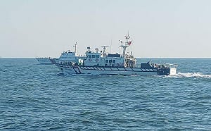 （影）中國海警船再擾金門海域　海巡署強勢驅離捍衛主權