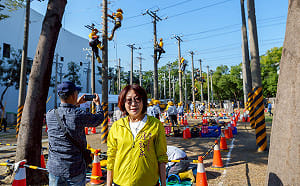 台電員工上班傳憾事    康裕成感念台電職人守護電網