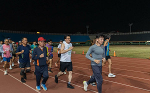 南市府團隊相約賽前集訓　備戰2026台南古都國際半程馬拉松