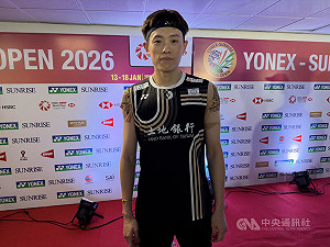 林俊易拉傷一度連走都難　印度羽球賽逆轉闖4強