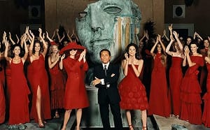 義大利悼時尚帝王辭世　永誌「范倫鐵諾紅」絕代風華