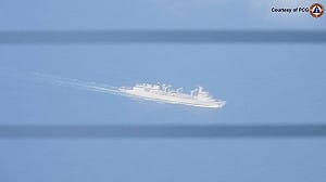 又是黃岩島！菲律賓巡邏機遭中國軍艦無線電挑戰  9船艦「布陣」