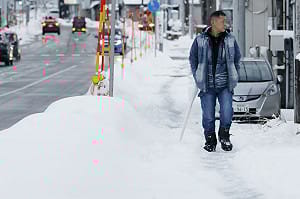 日本迎接入冬最強寒流　大雪與嚴寒氣溫持續至25日