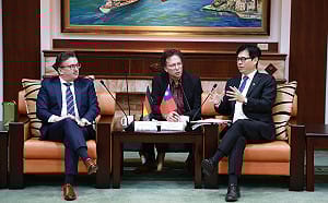 薩克森邦國會議員首訪高     陳其邁：持續深化台德產業合作