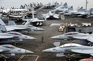 五角大廈攻伊兩套方案曝光! 航母、戰機就位 川普要求「決定性」軍事選項