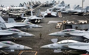 五角大廈攻伊兩套方案曝光! 航母、戰機就位 川普要求「決定性」軍事選項