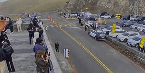 冷氣團減弱結冰消融　台14甲線合歡山路段今早7時恢復通行