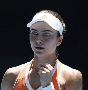 約維琪澳網再創生涯最佳　一盤未失直落二挺進女單8強