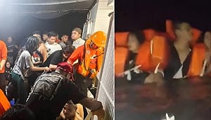 菲律賓渡輪沉沒! 300多人獲救 、15人死亡 仍有43人失蹤