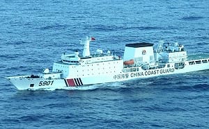 中國海警「怪物」巨艦逼近巴丹群島「侵入性巡邏」  SCSPI回嗆：無需炒作