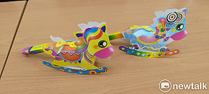 迎春走訪月津港燈節　到鹽水觀光美食城吃美食、拿馬年提燈