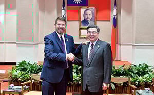 接見美台商會訪團　卓榮泰：行政團隊全力對國會溝通軍購特別預算