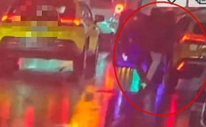 北市兄弟檔不滿計程車拒載爆衝突！當街毆打運將遭逮   2罪嫌移送