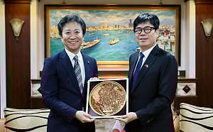 日本富山縣冰見市長首訪高    陳其邁：持續深化延續百年情誼  