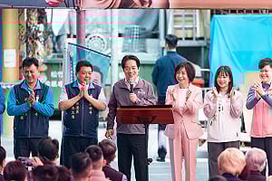 「川普」也來聽演說？全場笑翻！ 賴清德允諾協助台中市政府對抗禽流感