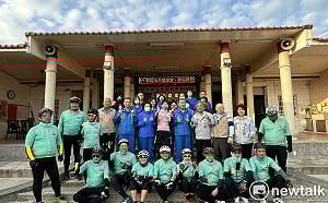 陳亭妃下營溫暖鐵馬謝票 用女性溫度找回人民信