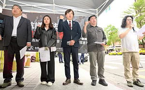 會期最後一日！民團赴立院抗議  批國會淪為違法特權「解套院」 