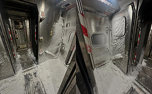 (影)宛如末日！北極寒流橫掃全美  美東驚見真實版「雪國列車」