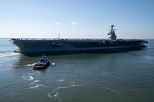 美航艦「福特級」2號艦甘迺迪號海試  預計2027年3月交付