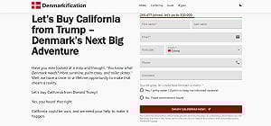 丹麥諷刺請願「購買加州」破28萬連署　反擊川普併吞格陵蘭言論