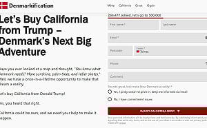 丹麥諷刺請願「購買加州」破28萬連署　反擊川普併吞格陵蘭言論