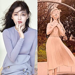 大S逝世周年「紀念雕像」揭幕！具俊曄曬手寫信悲喊：下次見面就永遠在一起