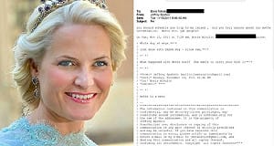 挪威皇室綠綠的? 王儲妃與艾普斯坦討論「獵豔」還約會 她坦承「判斷錯誤」