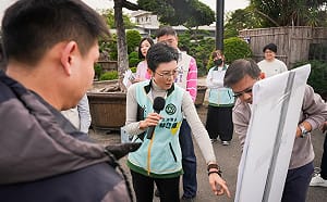 林岱樺爭取鳥松神農路面改善  要求5月底汛期來臨前完成  