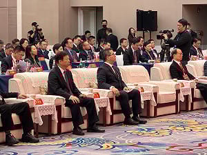 蕭旭岑北京見中共政協主席王滬寧   再喊「兩岸中國人」 