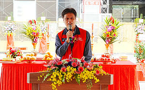 台水辦公園區興建工程上梁  國土署：打造國營企業優質工作環境