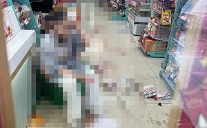 高雄超商驚傳暴力事件！遊民砸爆店員頭「血流滿地」 殺人未遂送辦