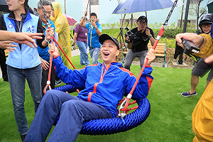 朱立倫頻有鐵人行程  員工：侯副接棒生變？