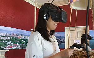 穿越VR時空  搭熱氣球跟馬偕博士俯瞰淡水古蹟