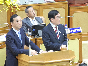 洪耀福讚周錫瑋 朱立倫反諷：「各黨都盼對方弱」