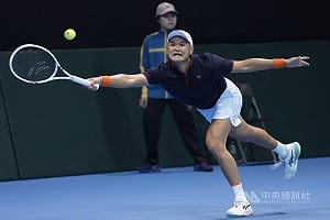 吳東霖台維斯盃先馳得點　台灣首日戰平黎巴嫩