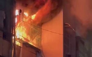 高雄一家7口透天厝凌晨大火！35歲男燒成焦屍 家屬崩潰   