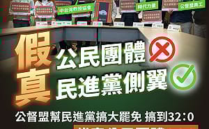 在野不審預算、薪水小偷？民眾黨團痛批公督盟假民團、真側翼