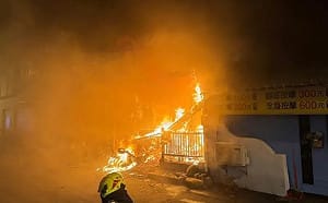 刺青店縱火釀2死！嗆「出獄殺全家殺警」仍逃死 判無期定讞